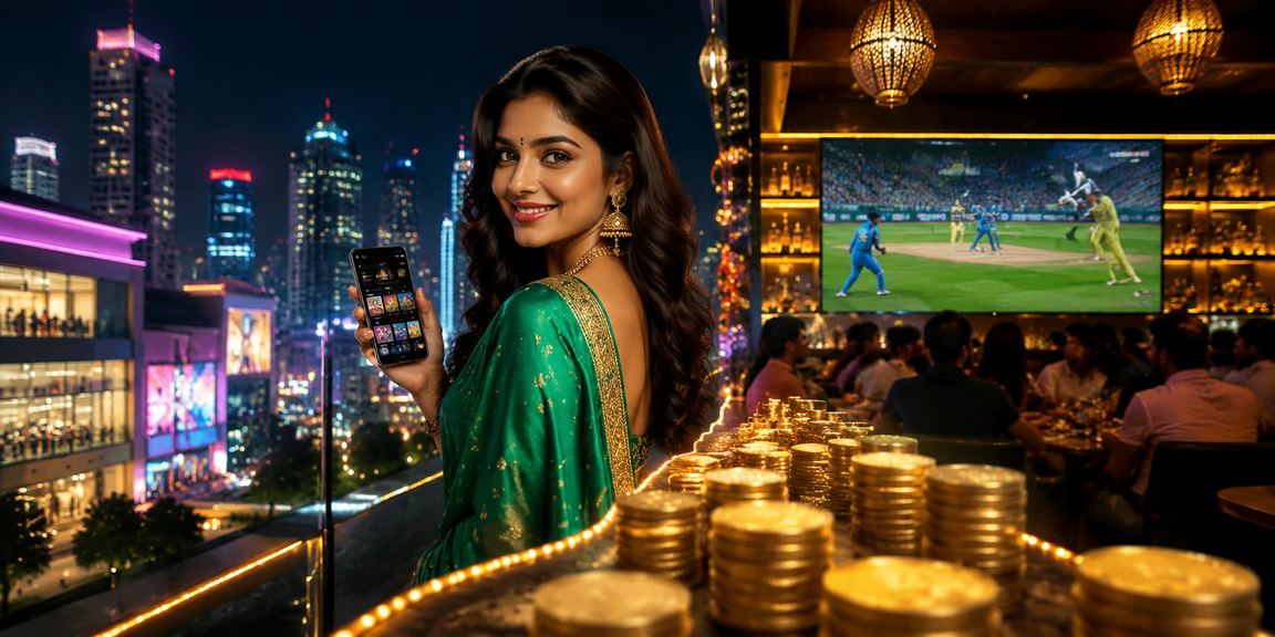Colorful slot game inspired by cricket festival and Indian culture